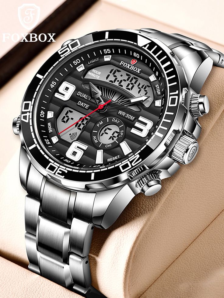 Round Dial Casual Watch